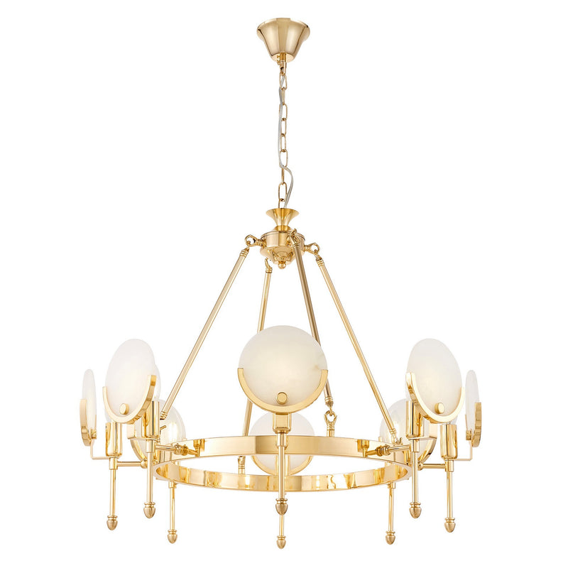 Lumina Deco Montego 8L chandelier E14, D 80cm