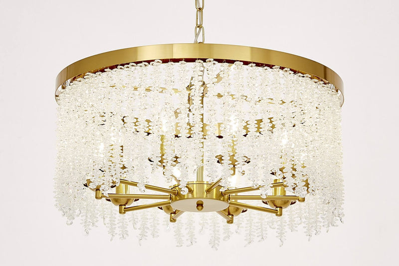 Lumina Deco Balmena 10L chandelier E14, D 60cm