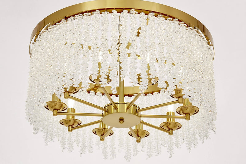 Lumina Deco Balmena 10L chandelier E14, D 60cm