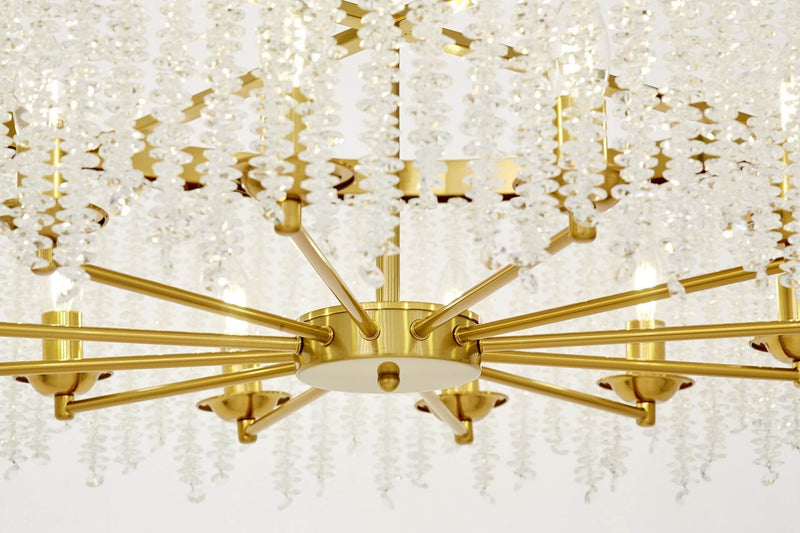 Lumina Deco Balmena 12L chandelier E14, D 80cm