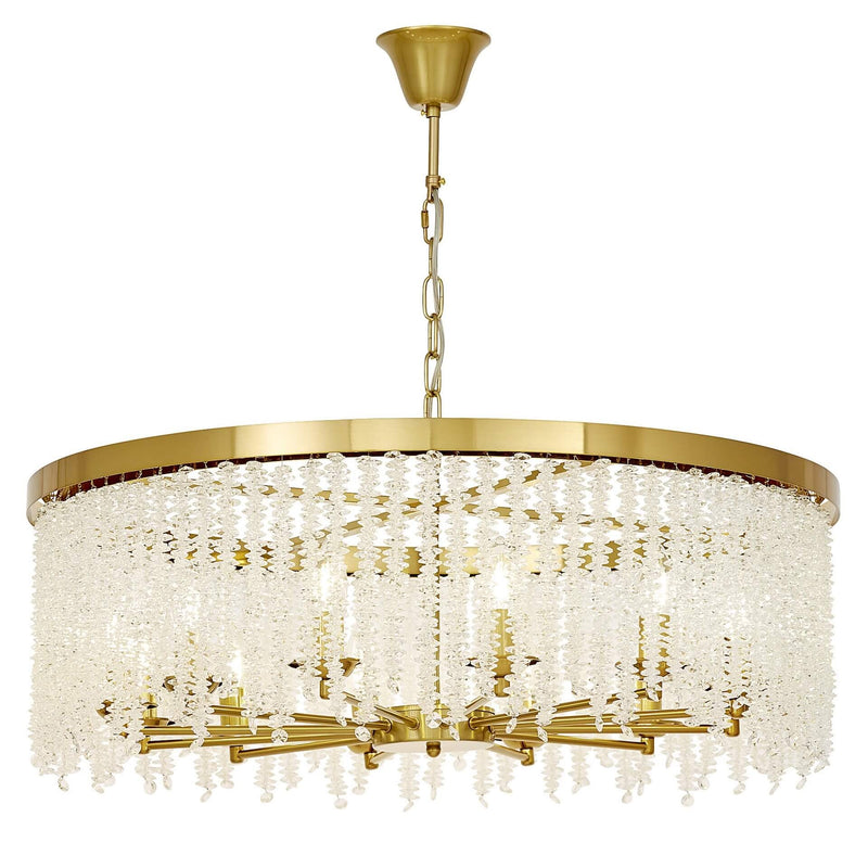 Lumina Deco Balmena 12L chandelier E14, D 80cm