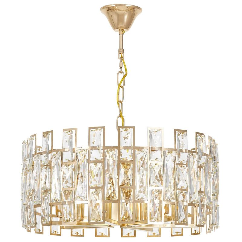 Lumina Deco Fiorina 6L chandelier E14, D 50cm