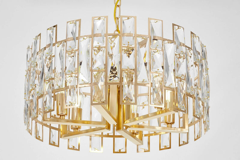 Lumina Deco Fiorina 6L chandelier E14, D 50cm