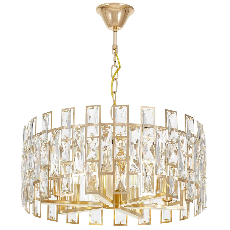 Lumina Deco Fiorina 6L chandelier E14, D 50cm