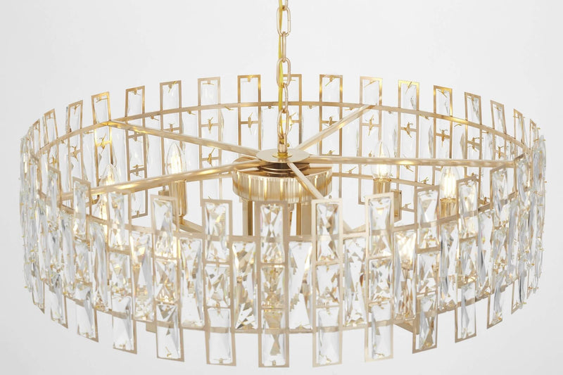 Lumina Deco Fiorina 10L chandelier E14, D 80cm