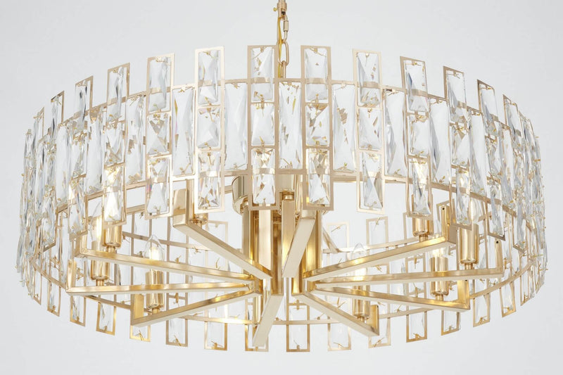 Lumina Deco Fiorina 10L chandelier E14, D 80cm