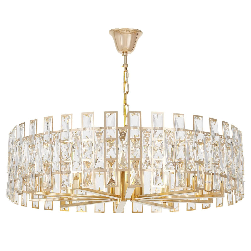 Lumina Deco Fiorina 10L chandelier E14, D 80cm