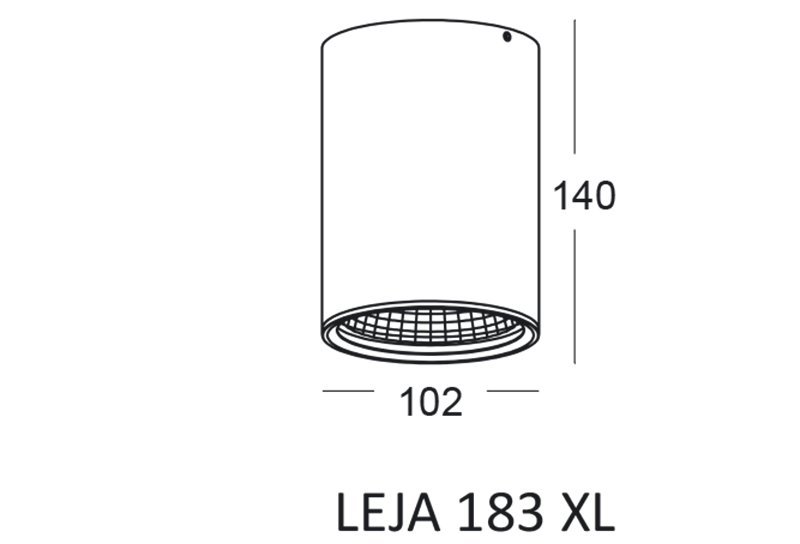 Elkim Lighting LEJA 183 faretto da soffitto LED (COB)