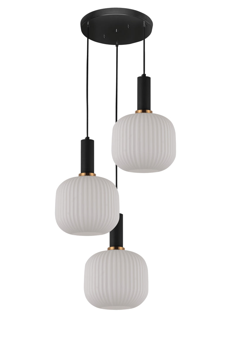 Lumina Deco Gato 3L pendant ceiling lamp E27, D 20cm