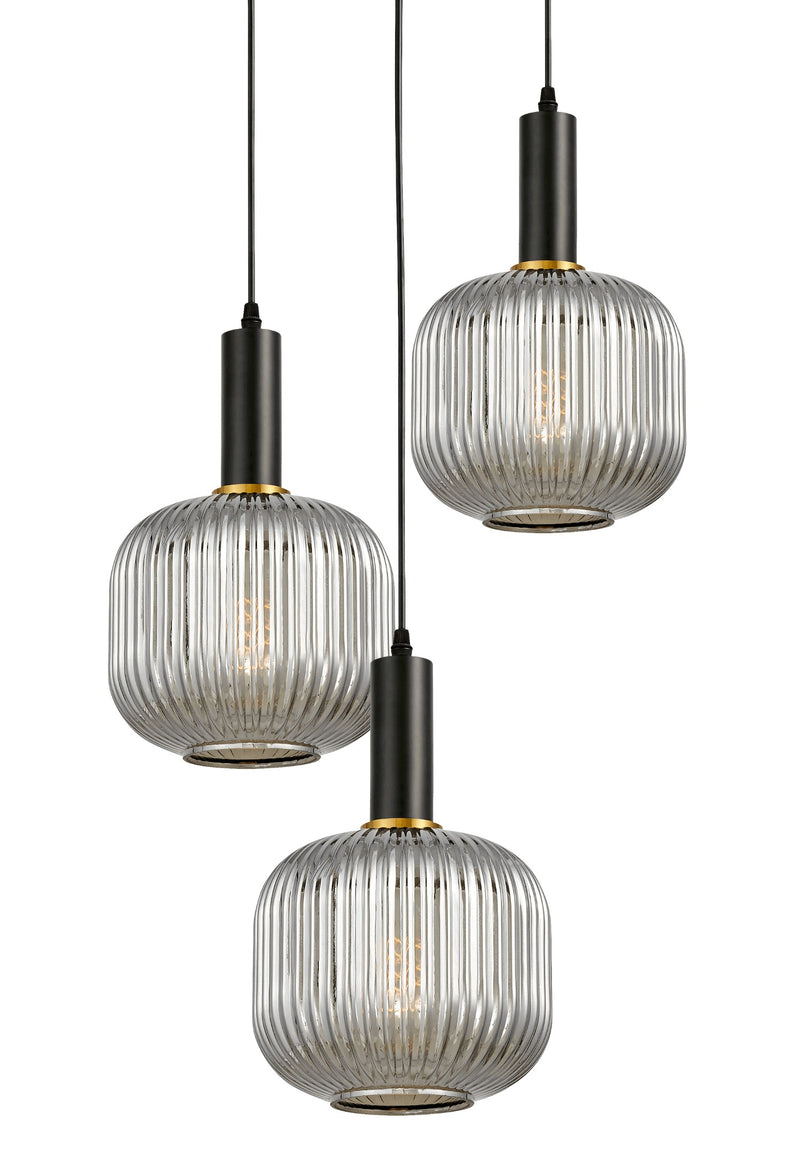 Lumina Deco Gato 3L pendant ceiling lamp E27, D 20cm