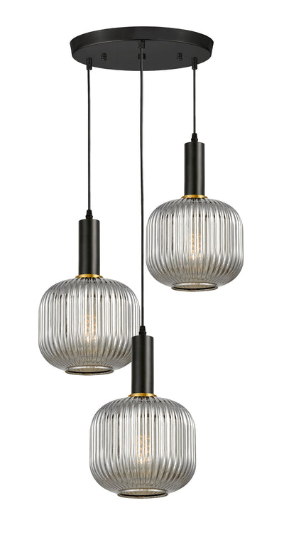 Lumina Deco Gato 3L pendant ceiling lamp E27, D 20cm