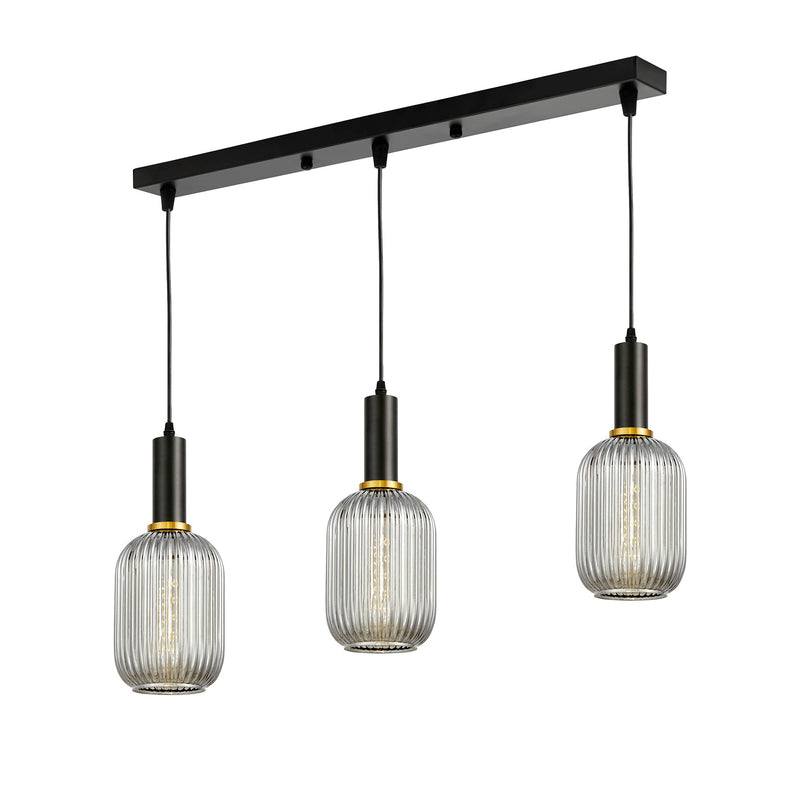 Lumina Deco 3L pendant ceiling lamp E27