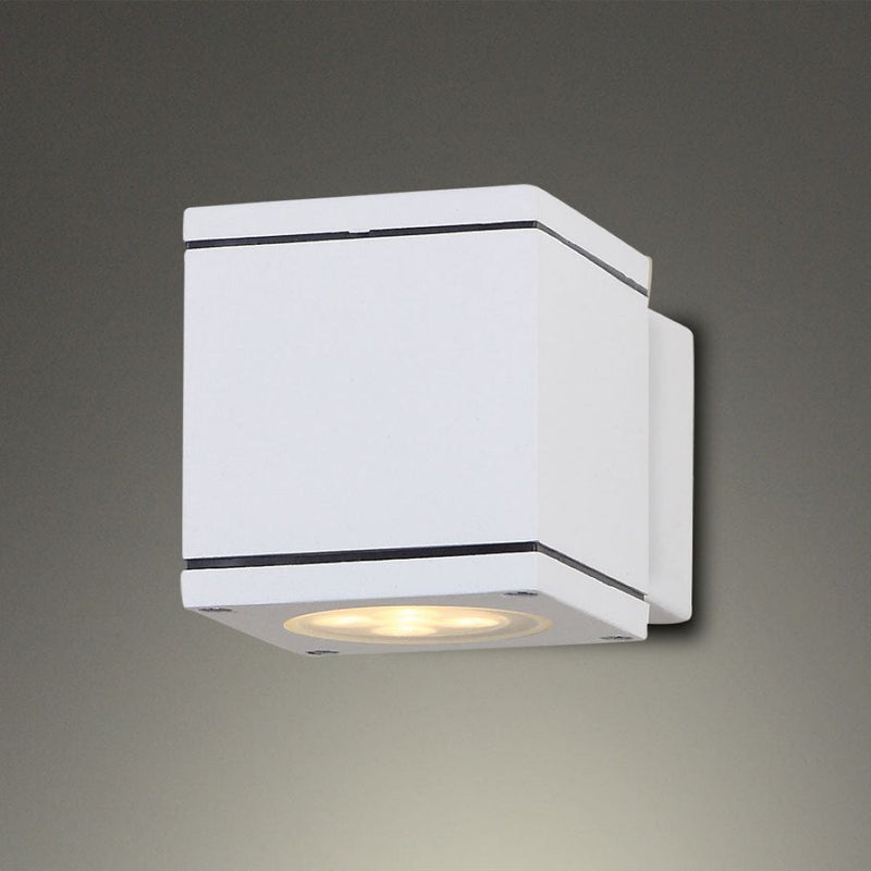 Lampada da parete Maxlight Home Square 1L, GU10, bianca