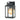 Quoizel Byron 1L outdoor wall lamp black steel E27, H 30cm