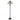 Quoizel Victory 2L floor lamp E27, H 149cm