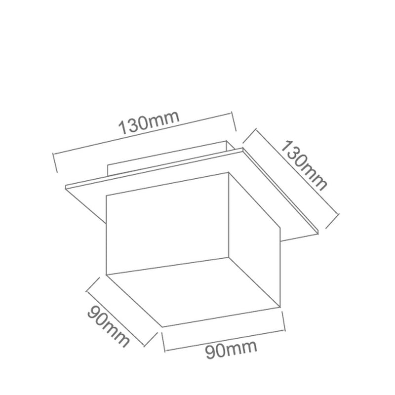 Orlicki Design Rocco 1L ceiling spotlight G9, W 13cm