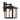 CristalRecord Ronda outdoor wall lamp LED black