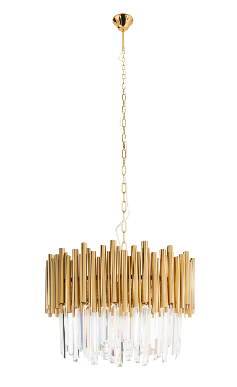 Maxlight Vogue 12L pendant lamp E14, D 60cm, crystal