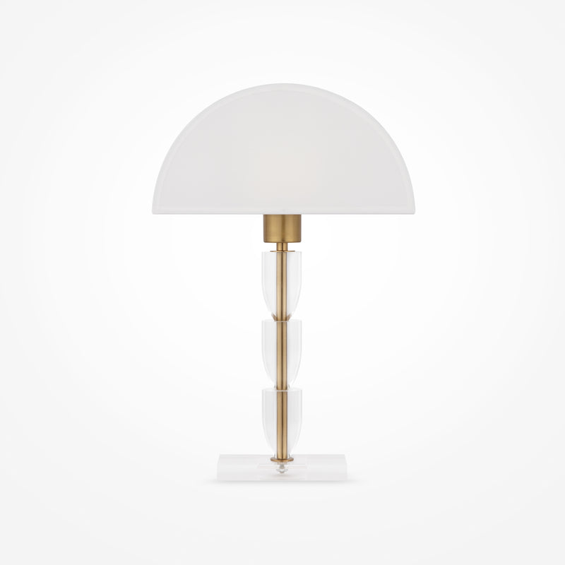 Maytoni Prima 1L table lamp, brass E27 H 47cm