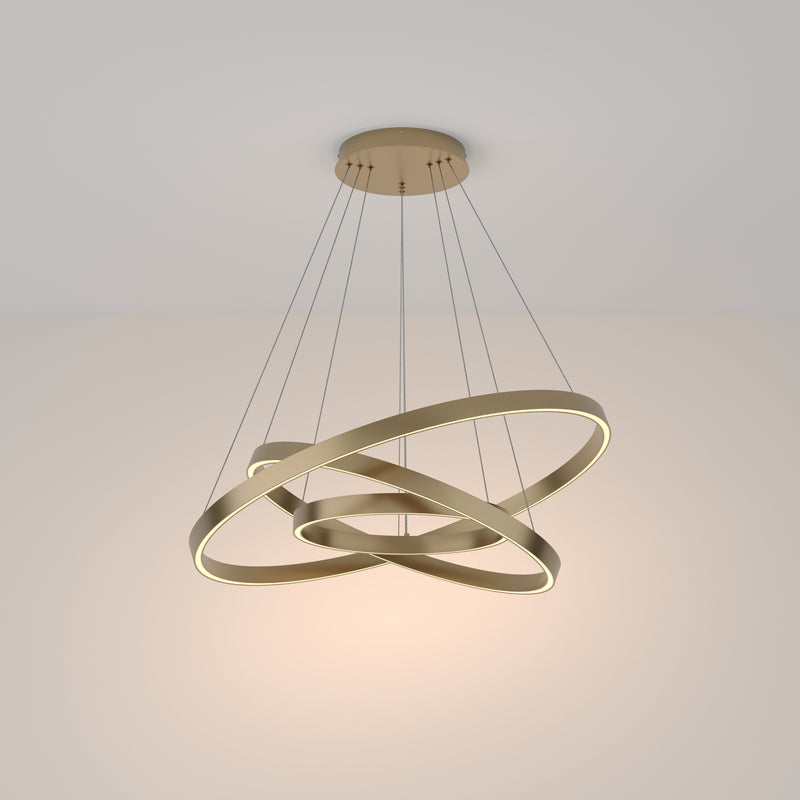 Maytoni Rim 1L pendant lamp, LED D 80cm