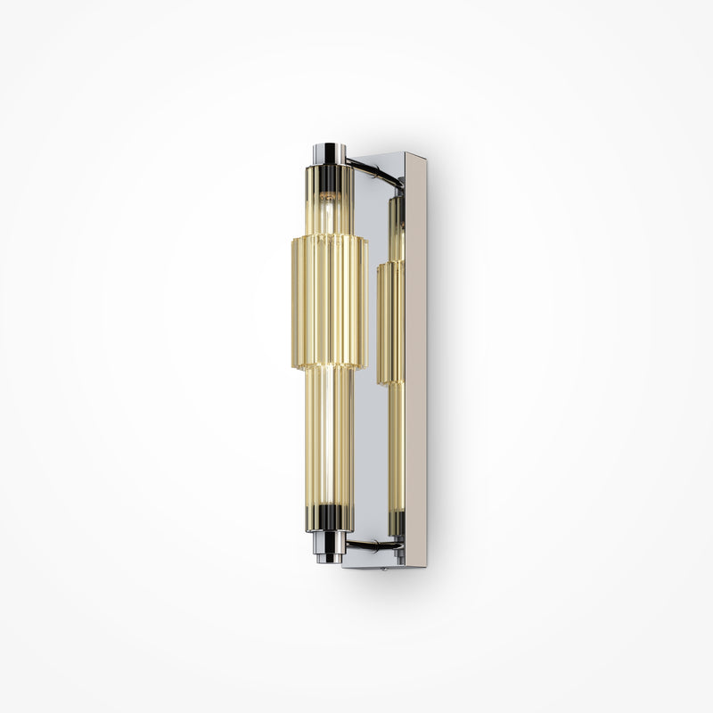 Maytoni Verticale 1L wall sconce lamp, chrome LED D 6.5cm