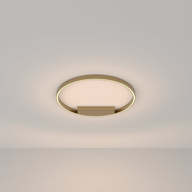 Maytoni Rim 2L ​​lámpara de techo, latón LED D 60cm