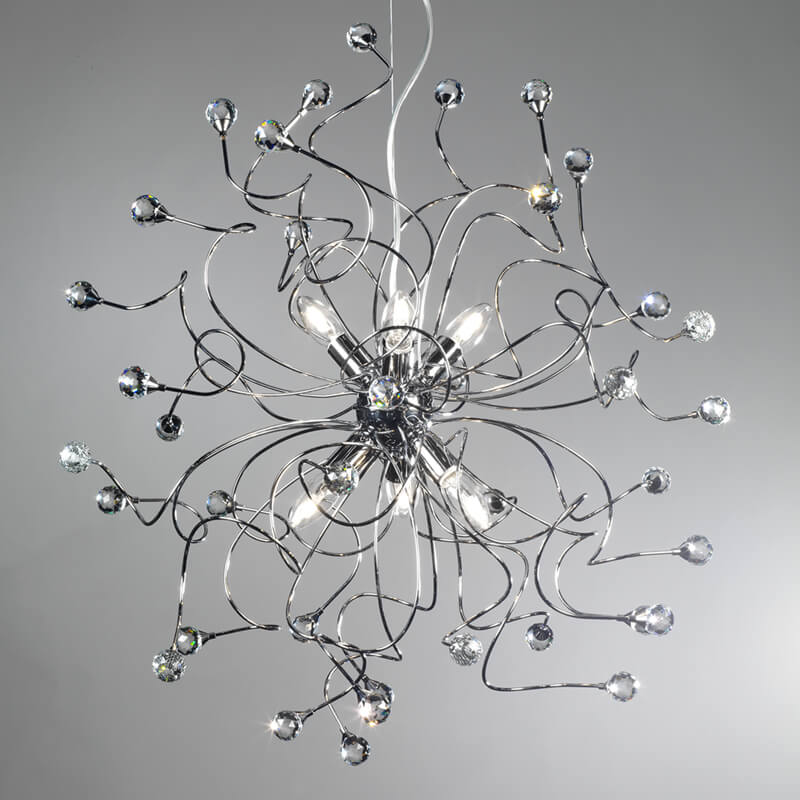 Onli Lighting Trilly 6L lámpara de araña E14 P 60cm