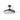 Fabrilamp ceiling fan Moda black metal