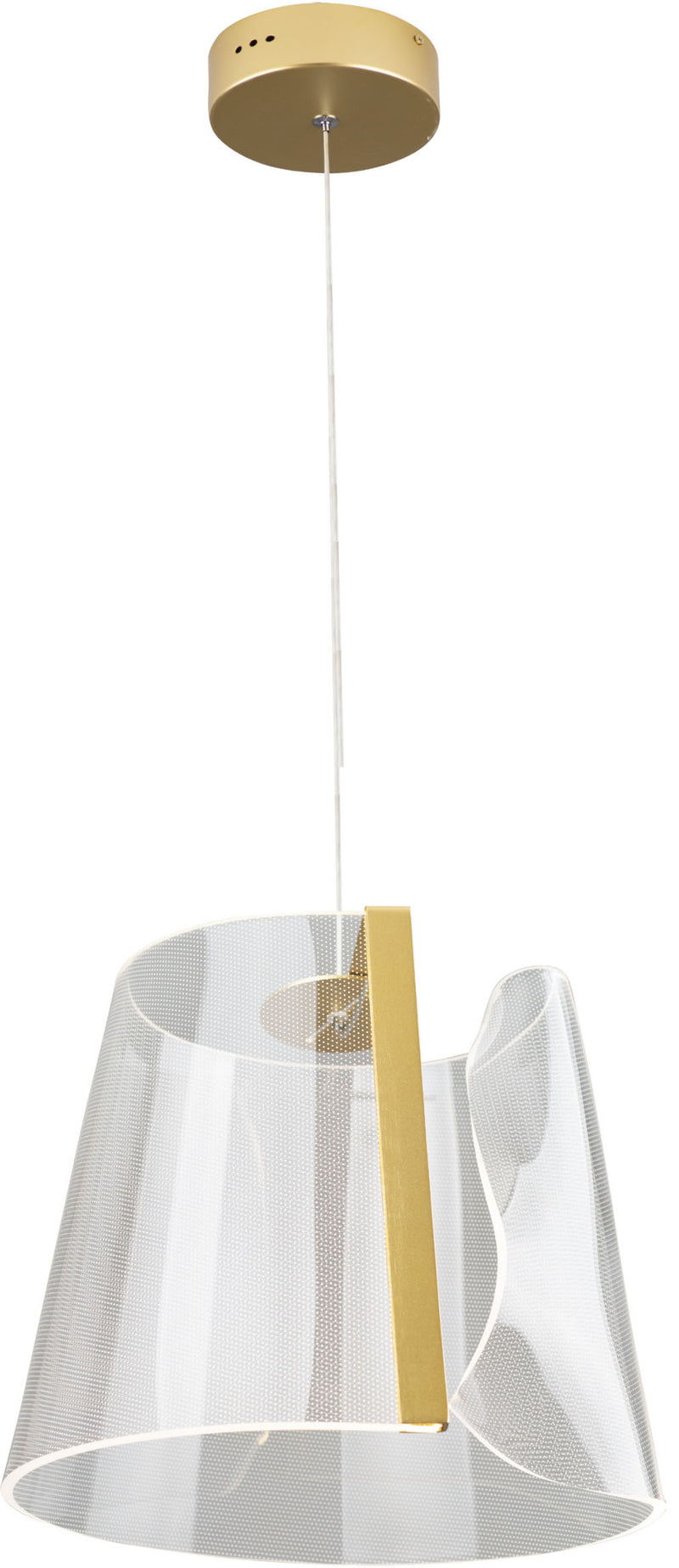 Maxlight Seda 1L pendant lamp, LED, H 145cm