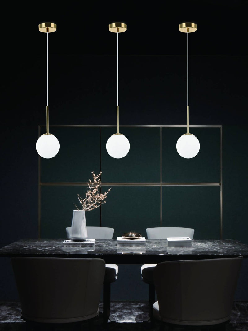 Orlicki Design Bao 1L pendant lamp G9, D 12cm