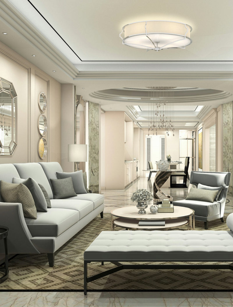 Orlicki Design Stesso 4L flush mount ceiling lamp E27 D 59-85cm