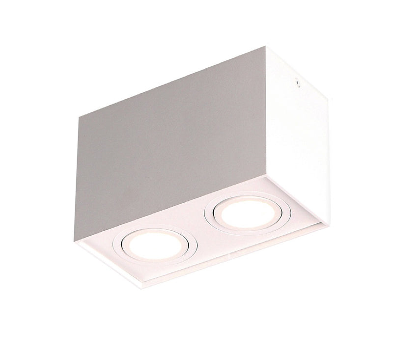 Maxlight Basic 2L Faretto da soffitto quadrato