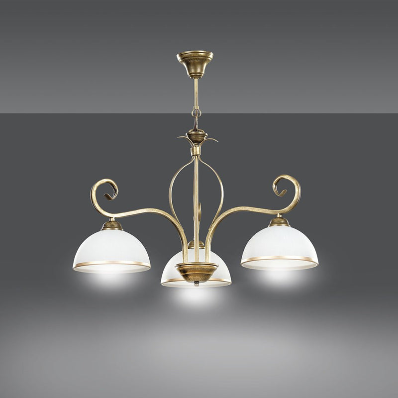 WIVARA hanglamp 3L, goud, E27