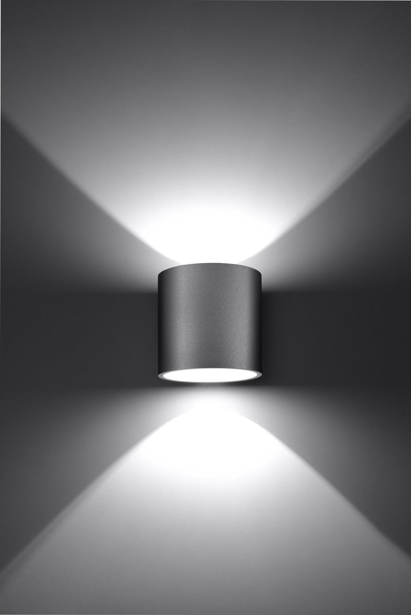Wall lamp ORBIS 1 grey