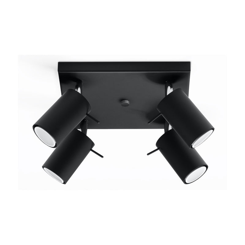 Plafond RING 4 black