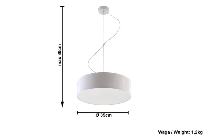 Pendant lamp ARENA 35 white