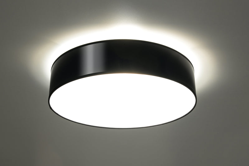 Lampada da soffitto ARENA 45 nera