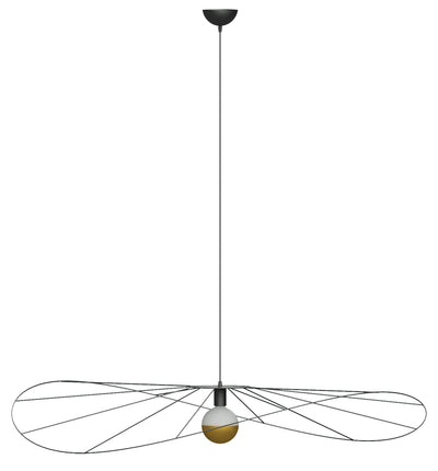 Pendant lamp ESKOLA 140 black