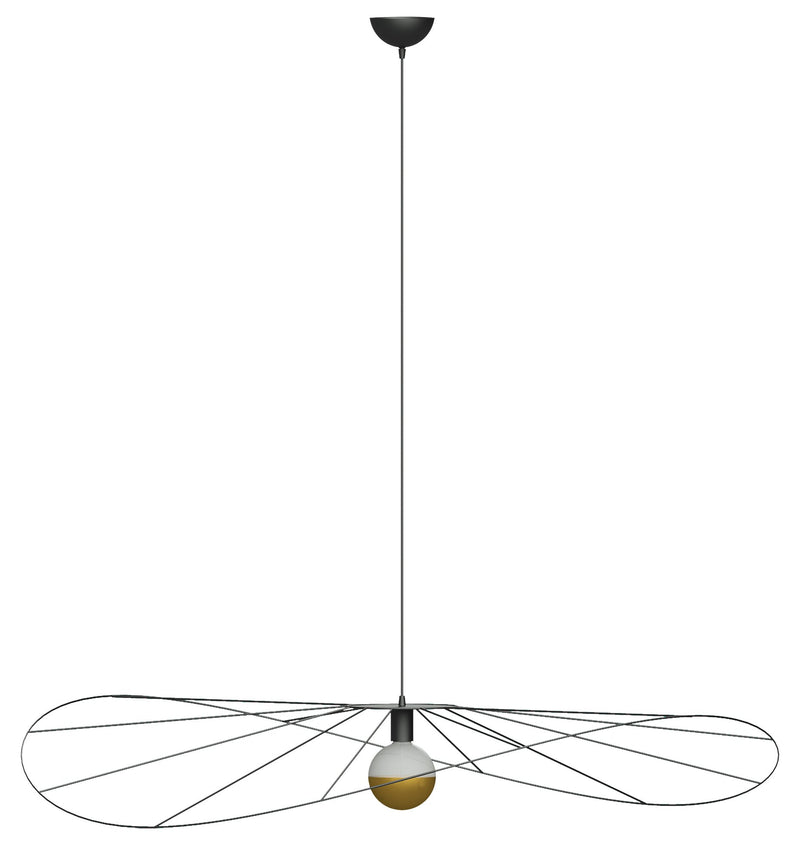 Pendant lamp ESKOLA 140 black