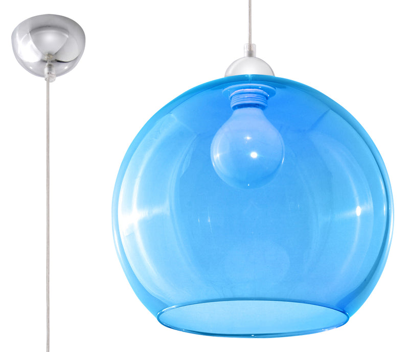 Pendant lamp BALL blue