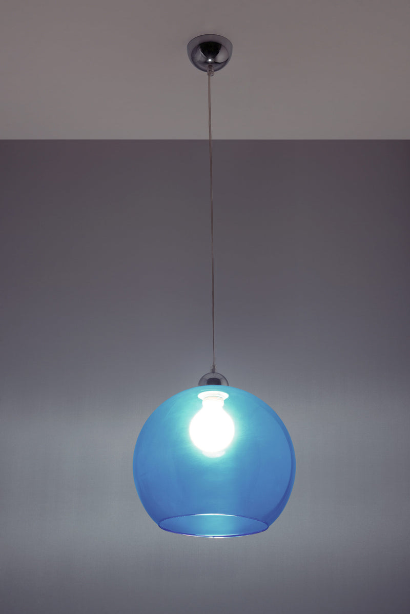 Lampe à suspension BALL bleu