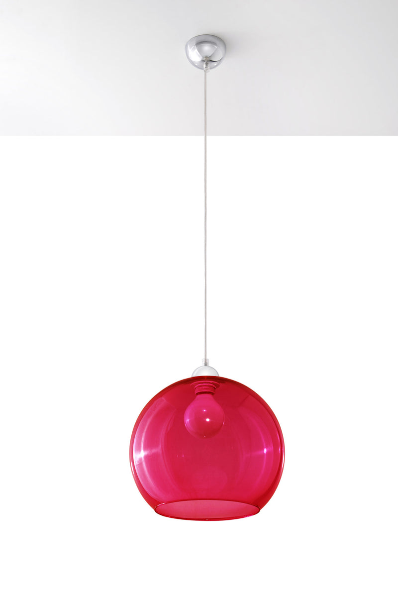 Hanglamp BALL rood