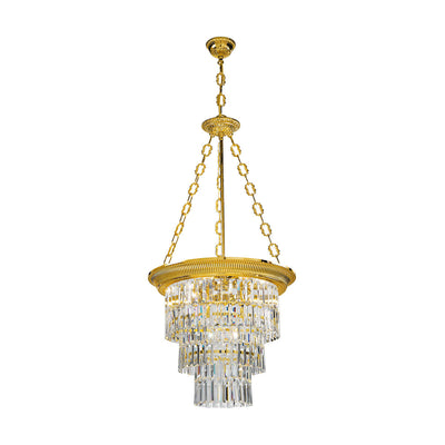 Chandeliers MILORD CRYSTAL gold crystal
