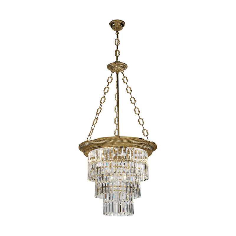 Chandeliers MILORD CRYSTAL brass crystal
