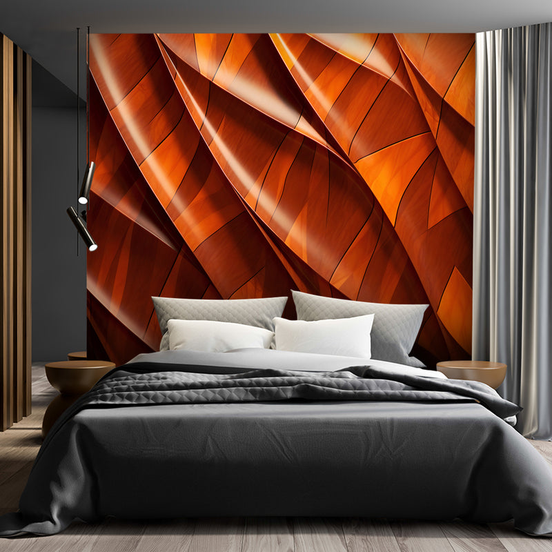 Wallpaper, Orange texture 3D