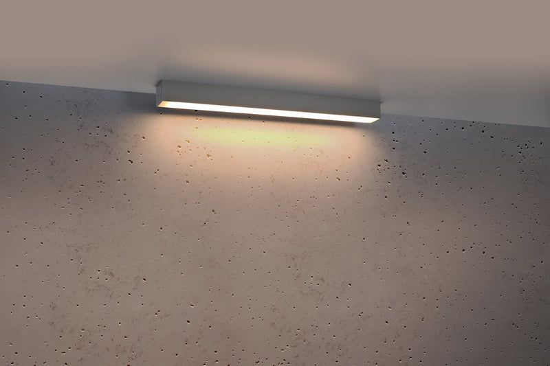 Lampada da soffitto PINNE 65 grigia