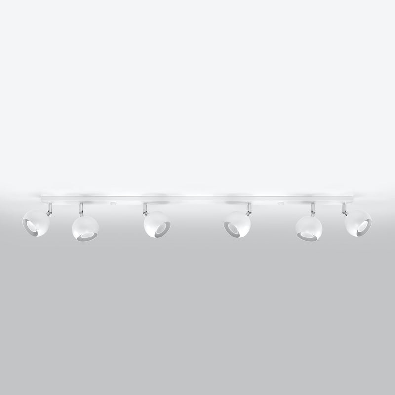 Ceiling lamp OCULARE 6L white