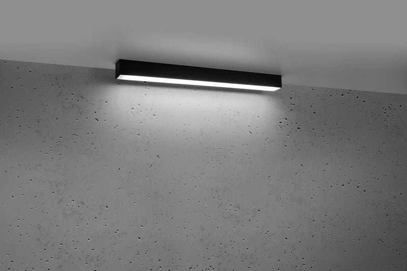 Lampada da soffitto PINNE 65 nera