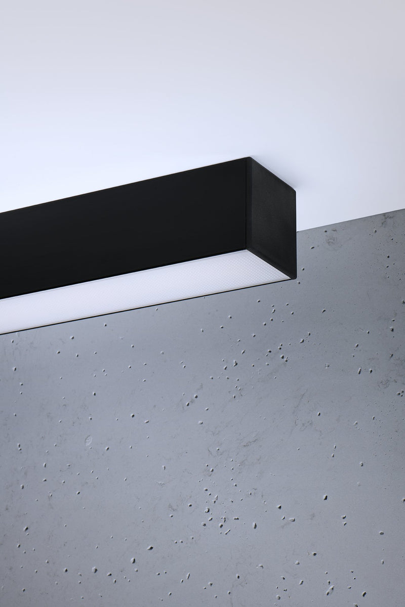 Lampada da soffitto PINNE 65 nera