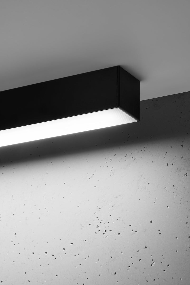 Lampada da soffitto PINNE 65 nera